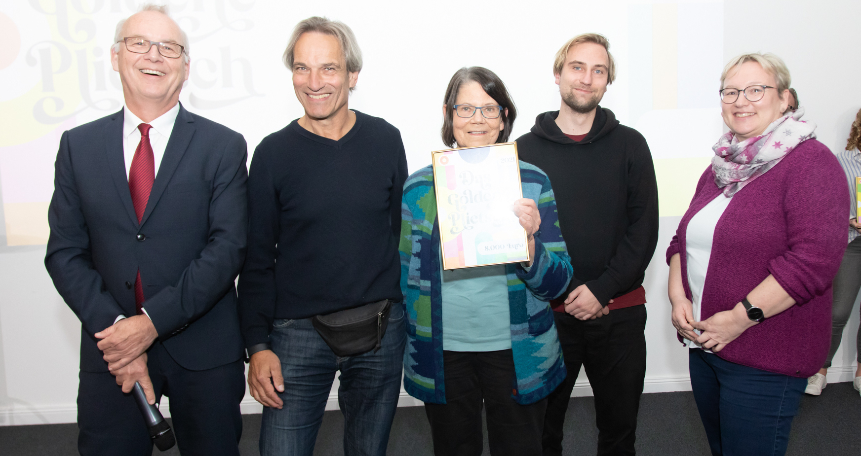 Our partners from BSC / AdA win the second prize in the competition for Das goldene Plietsch